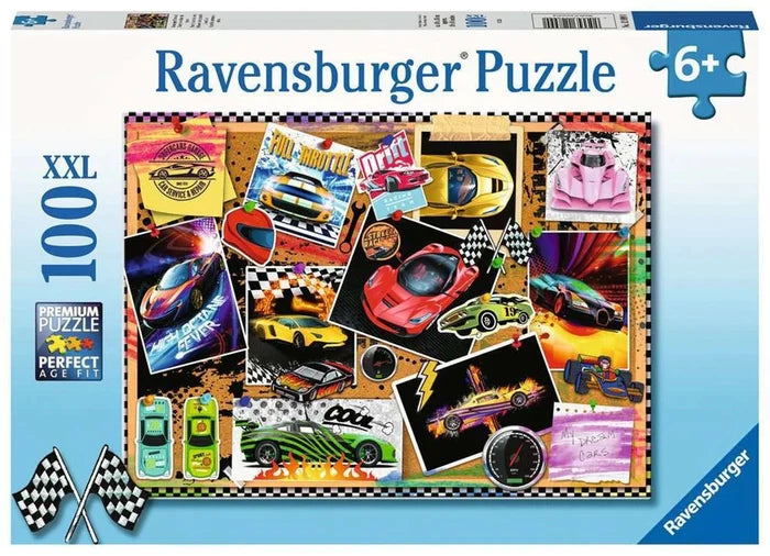 Ravensburger - 100Pc Dream Cars Puzzle