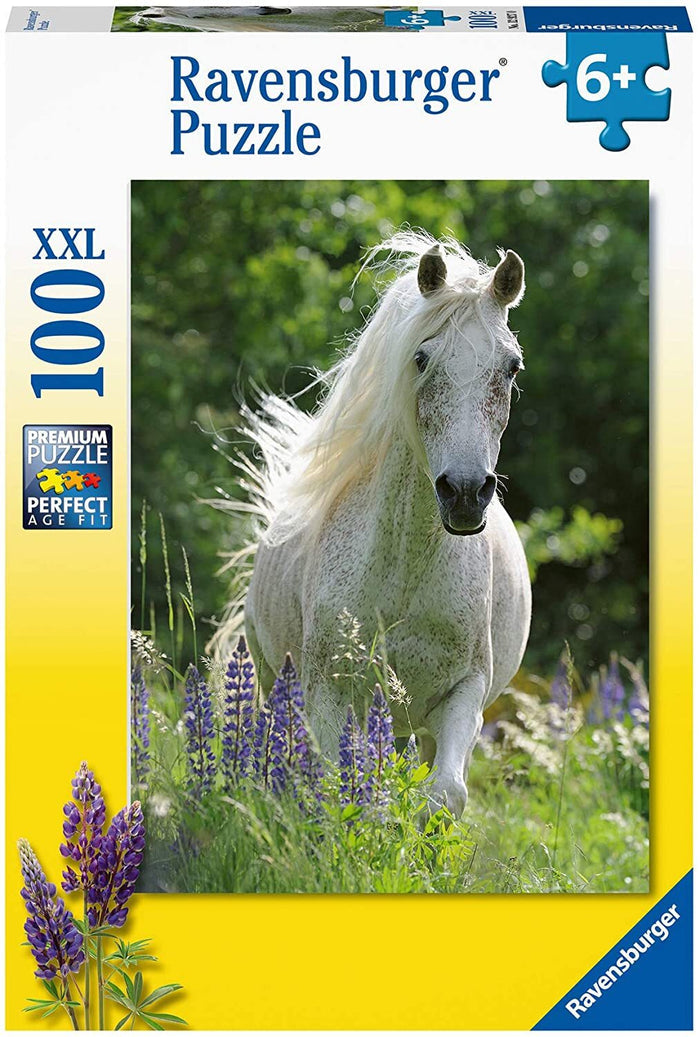 Ravensburger - 100Pc Horse in Flowers Puzzle