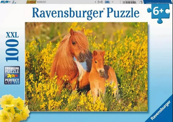 Ravensburger - 100Pc Shetland Ponies Puzzle