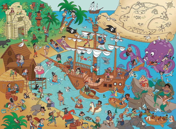 Ravensburger - 150Pc Pirate Island Puzzle