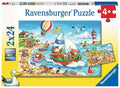Ravensburger - 2 x 24Pc Seaside Holiday Puzzle
