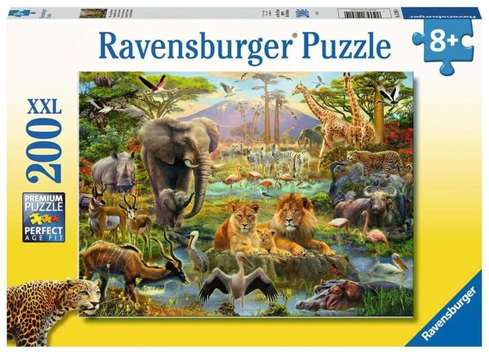 Ravensburger - 200Pc Animals of the Savanna Puzzle