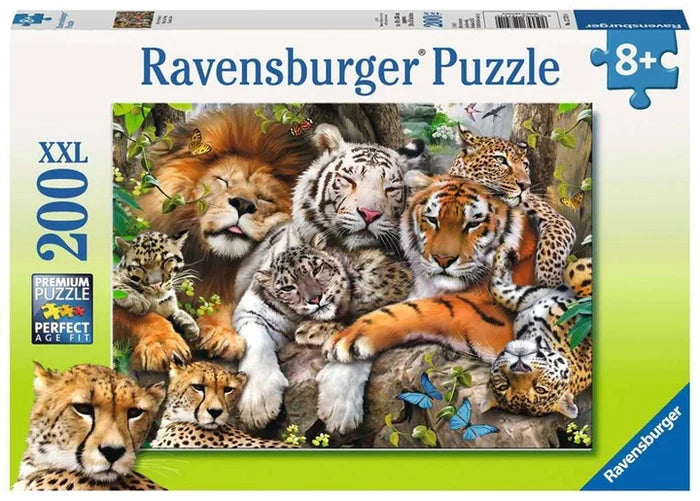 Ravensburger - 200Pc Big Cat Nap Puzzle