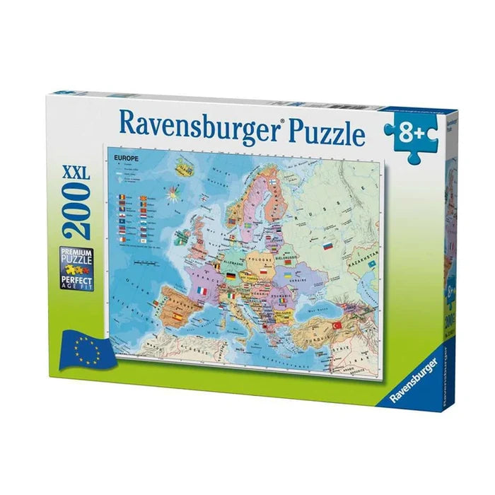 Ravensburger - 200Pc European Map Puzzle