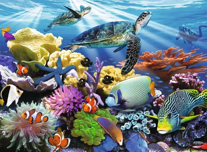 Ravensburger  - Ocean Turtles Puzzle 200pc