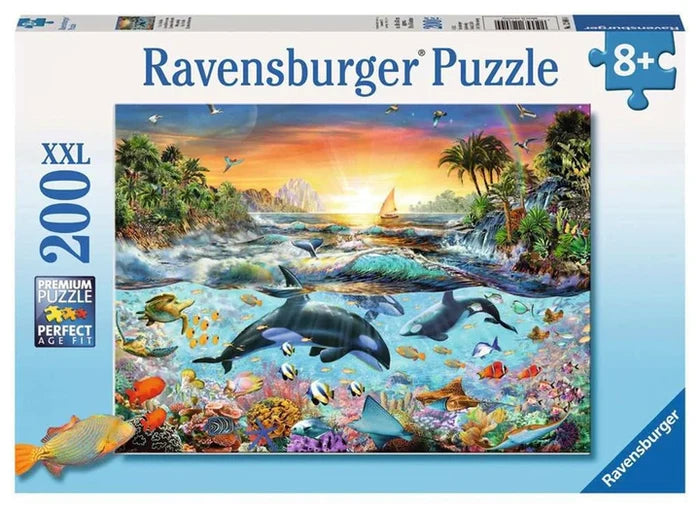 Ravensburger - 200Pc Orca Paradise Puzzle