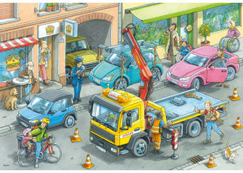 Ravensburger - 2x24pc Working Trucks Puzzle