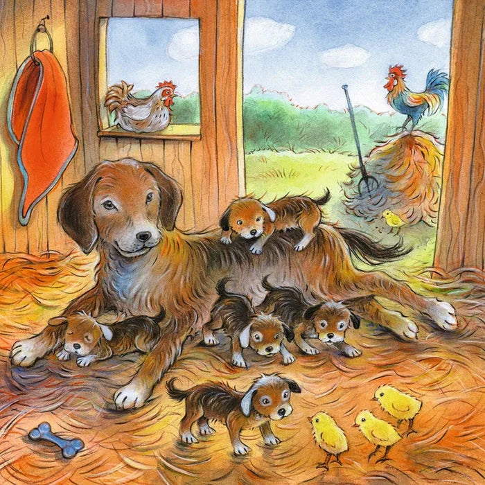 Ravensburger - 3 x 49Pc Cuddle Time Puzzle