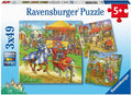 Ravensburger - 3 x 49Pc Life Of The Knight Puzzle