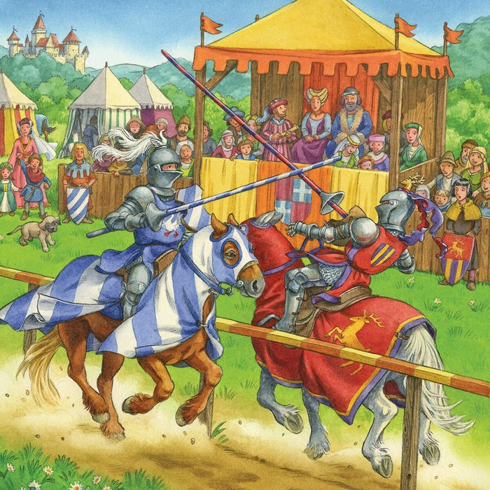Ravensburger - 3 x 49Pc Life Of The Knight Puzzle