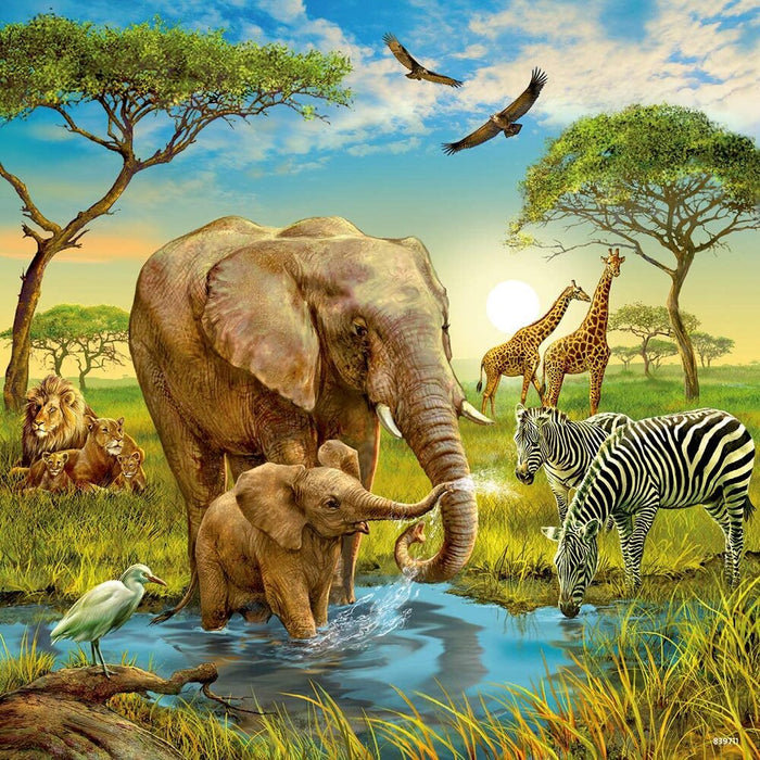 Ravensburger - 3x49pc Animals of the Earth Puzzle