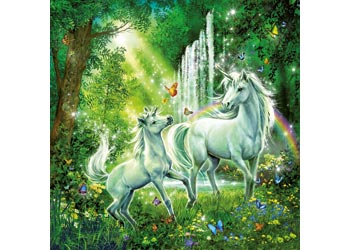 Ravensburger - 3x49pc Beautiful Unicorns Puzzle