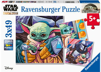 Ravensburger - 3x49pc SW: Grogu Moments Puzzle