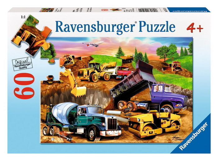 Ravensburger - 60Pc Construction Crowd Puzzle