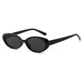 Slim black small-frame silhouette with full UV protection