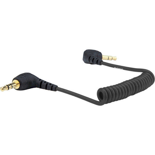 Rode SC2 Right-Angle 3.5mm TRS Coiled Patch Cable - Voice and Video Sales