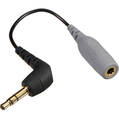 Rode SC3 3.5mm TRRS Female to 3.5mm Right-Angle TRS Male Adapter Cable - Voice and Video Sales