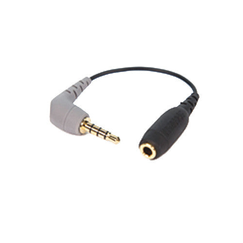 Rode SC4 3.5mm TRS Female to 3.5mm Right-Angle TRRS Male Adapter Cable for Smartphones - Voice and Video Sales