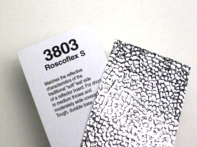 Rosco Cinegel #3803 Roscoflex S Soft Silver Reflector Roll 48" x 25' **ONLY SOLD BY THE FOOT**