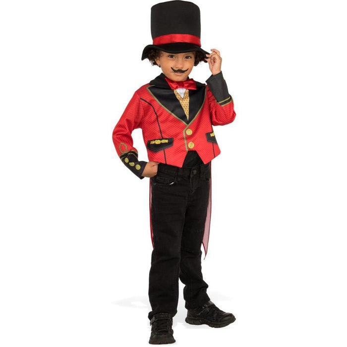 Rubie's Circus Ringmaster Costume with Waistcoat and Top Hat for Adults