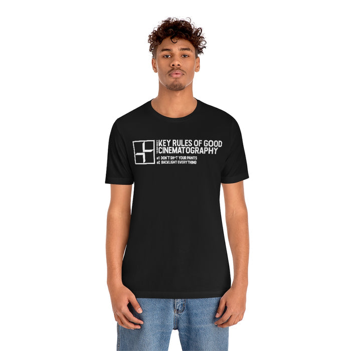 "Rules of Cinematography" Tee - Voice and Video Sales