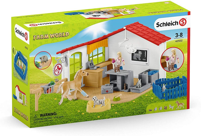 Schleich - Veterinarian Practice with Pets