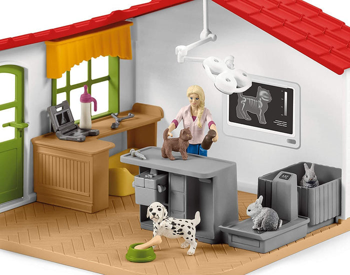 Schleich - Veterinarian Practice with Pets