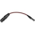 SHAPE Mini XLR Male to XLR Female Cable (9") - Voice and Video Sales