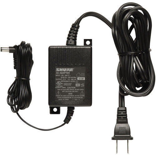 Shure PS24US Power Supply for Select Wireless Receivers - Voice and Video Sales