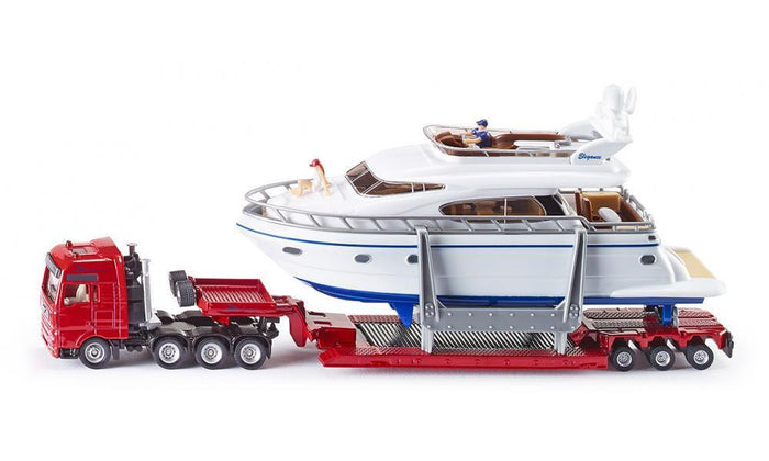 Siku - MAN Transporter with Yacht - 1:87 Scale
