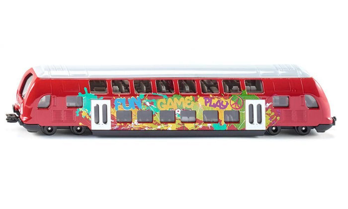 Siku - Regional Double-deck Train - 1:87 Scale