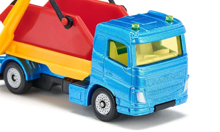 Siku - Truck with skip and trailer