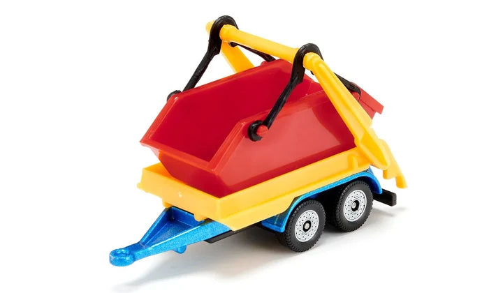 Siku - Truck with skip and trailer