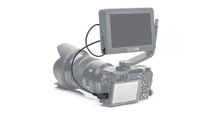 SmallHD 12 inch Micro to Right Angle Micro HDMI Cable - Voice and Video Sales