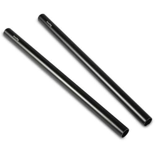 SmallRig 15mm Black Aluminum Alloy Rod Pair 4", 6", 8", 10", 12", 16", 18" - Voice and Video Sales