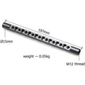 SmallRig 15mm Cheese Rod (M12, 8") - 1462 - Voice and Video Sales