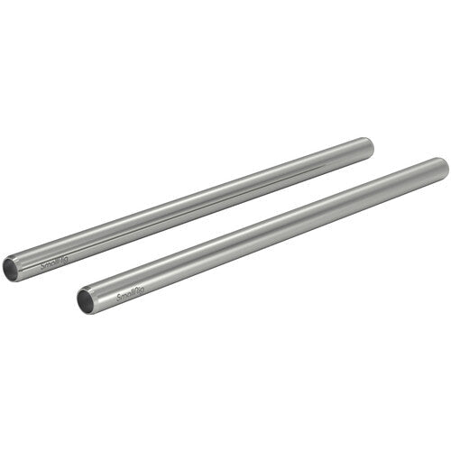 SmallRig 15mm Stainless Steel Rods Pair 8", 12", 16" - Voice and Video Sales