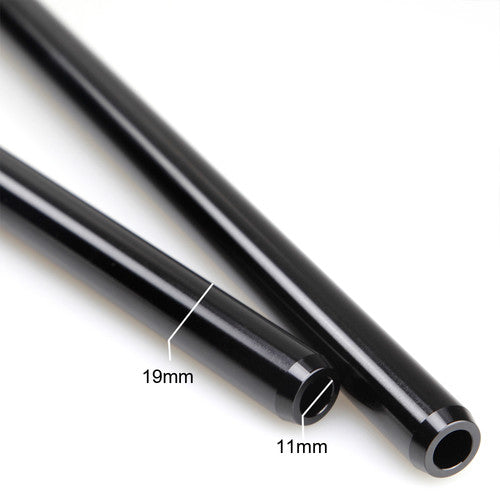 SmallRig 19mm Black Aluminum Rods (Pair) - Voice and Video Sales