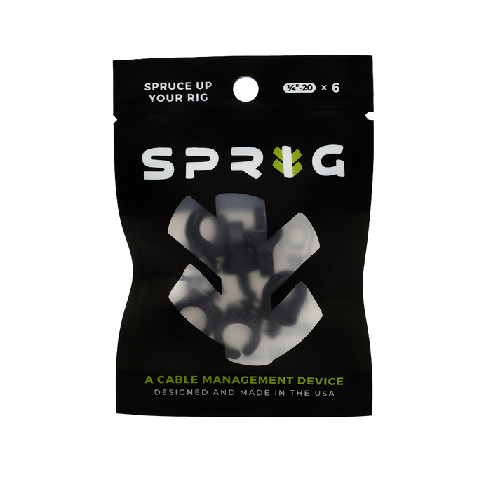 Sprigs 1/4"-20 (6-Pack)