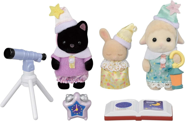 Sylvanian Families - Nursery Friends - Sleepover Party Trio