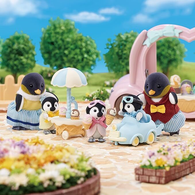 Sylvanian Families - Penguin Babies Ride N Play