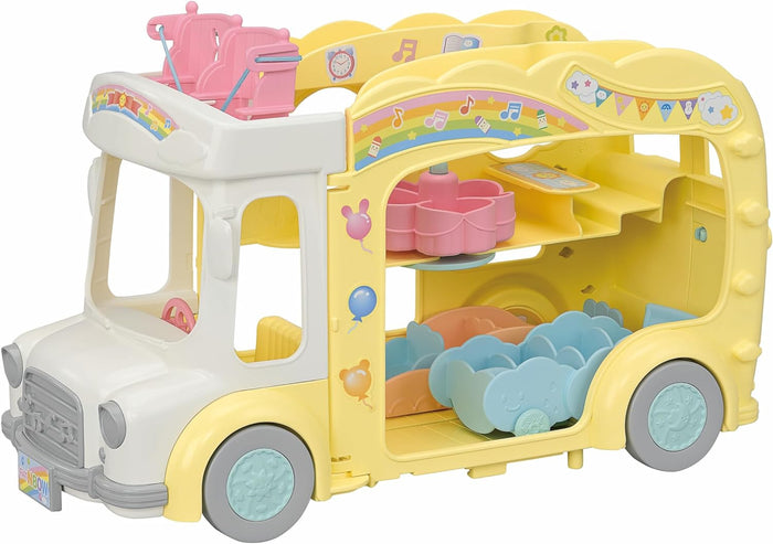 Sylvanian Families - Rainbow Fun Nursery Bus