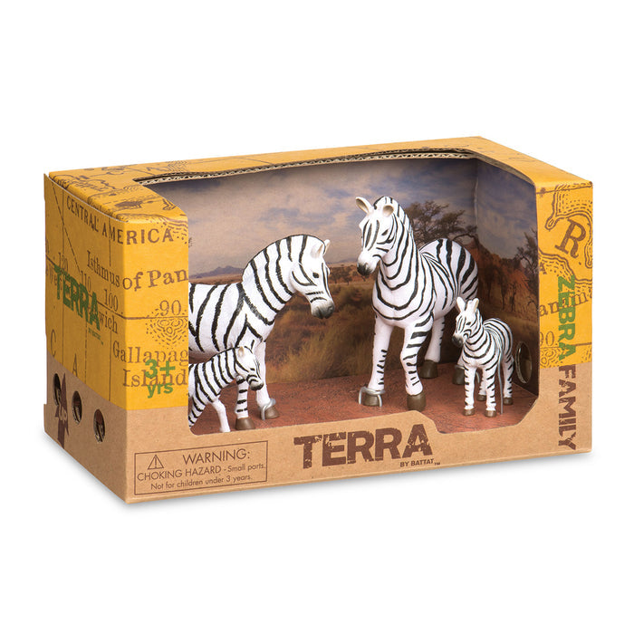 Terra - Family Set - Zebra Family