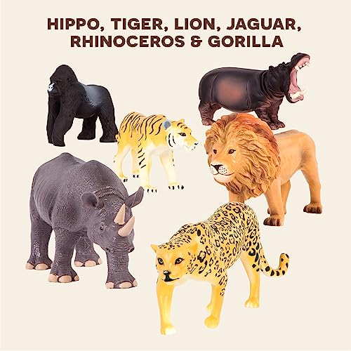 Terra - Wildlife Animals Set (6) - Jungle