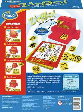 ThinkFun - Zingo 1-2-3