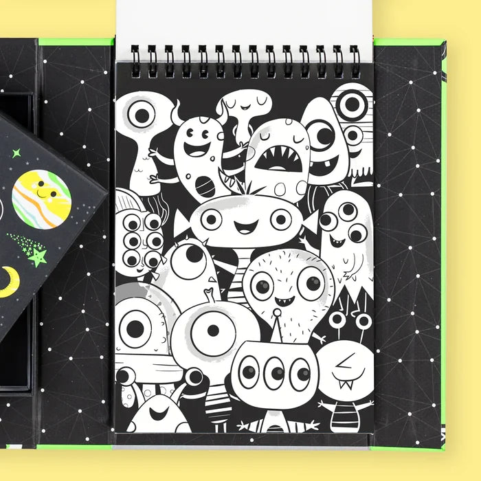 Tiger Tribe - Colouring Set Neon Outer Space