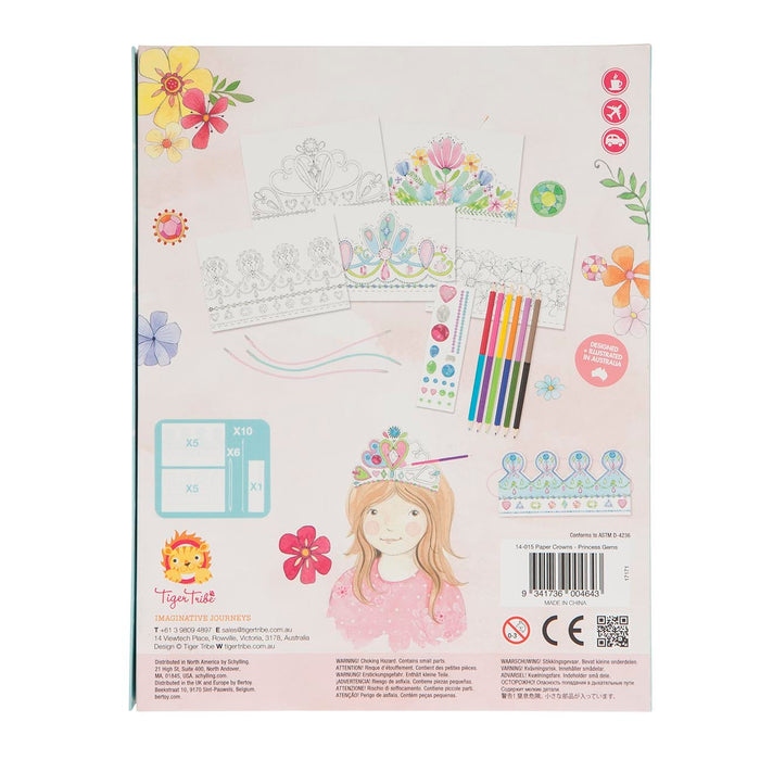 Tiger Tribe - Paper Crowns Princess Gems Play Set