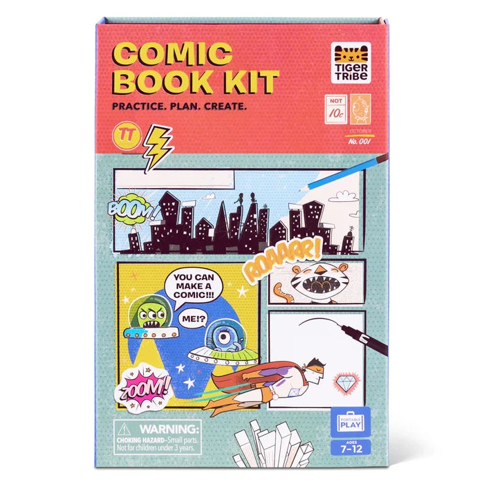Tiger Tribe - Creative Comic Book Kit Practice Plan Create