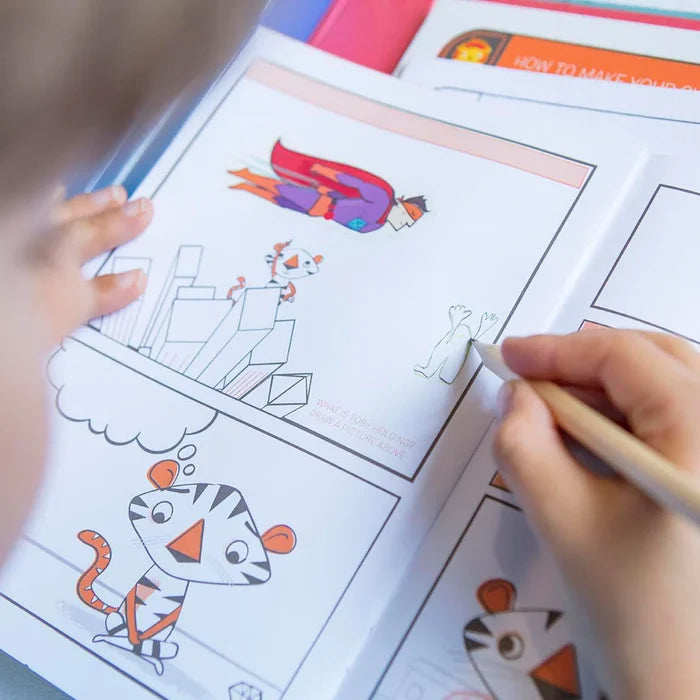 Tiger Tribe - Creative Comic Book Kit Practice Plan Create