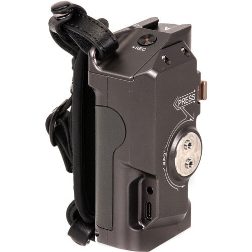 Tilta Left-Side Advanced Power Handle with Run/Stop (F570, Tilta Gray) - Voice and Video Sales
